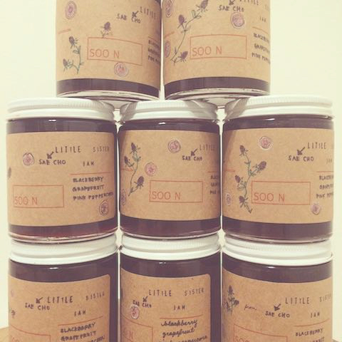 blackberry grapefruit jam