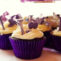 branded mini cupcakes